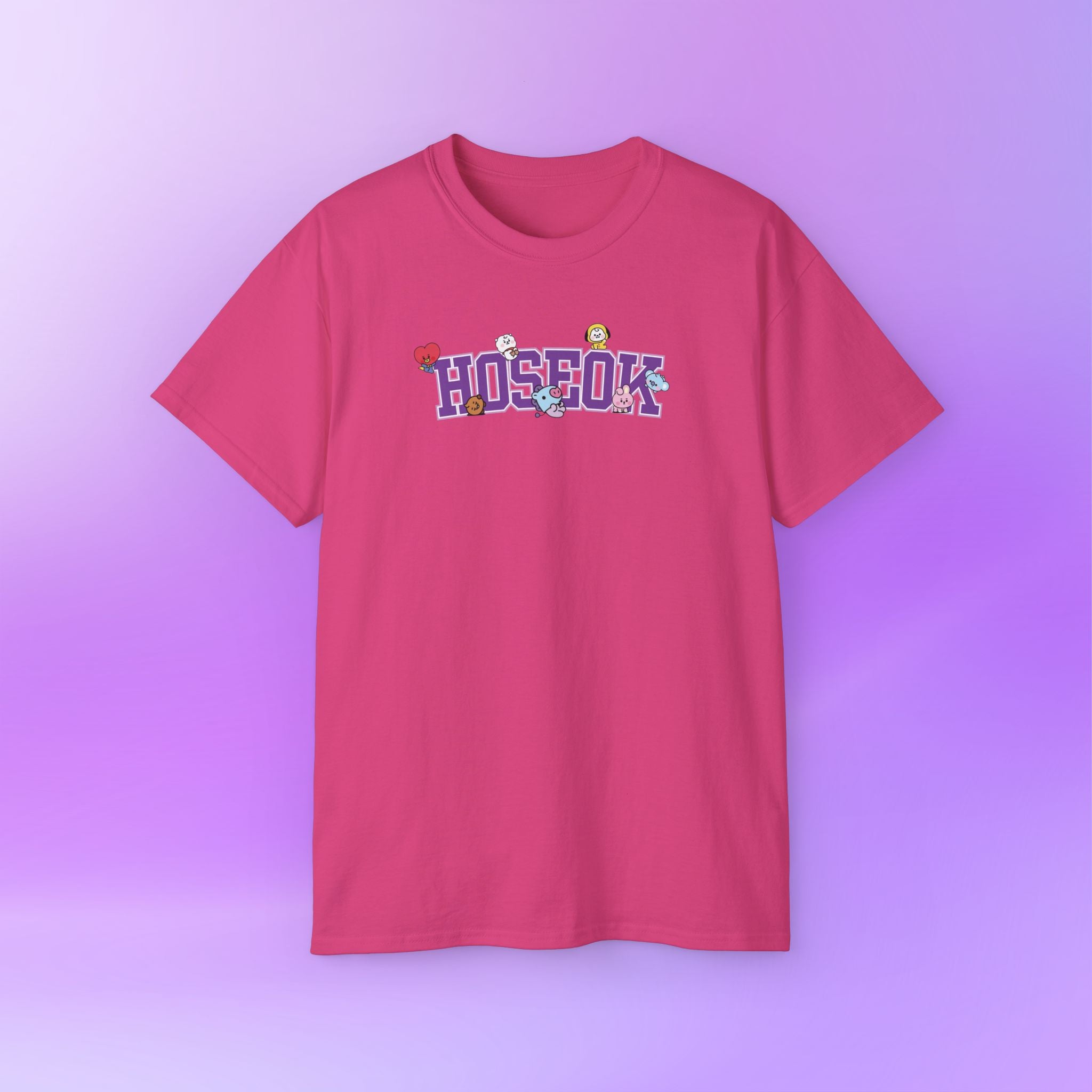 Hoseok BTS Print | Unisex Graphic Cotton T-Shirt
