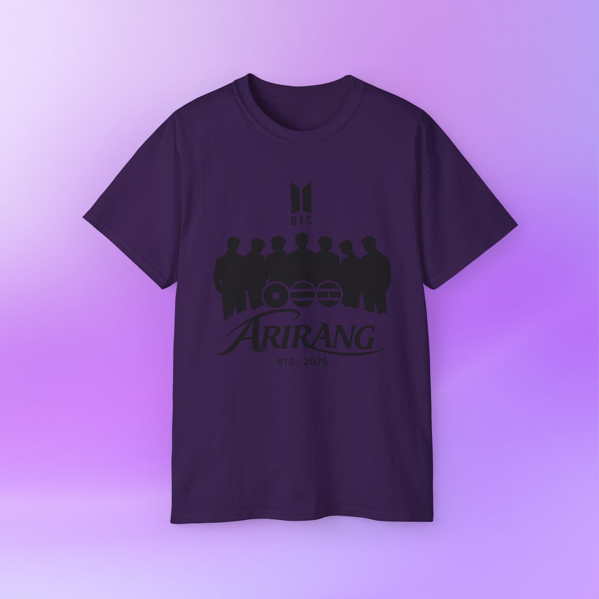 BTS World Tour 2026 Arirang Print | Unisex Graphic Cotton T-Shirt