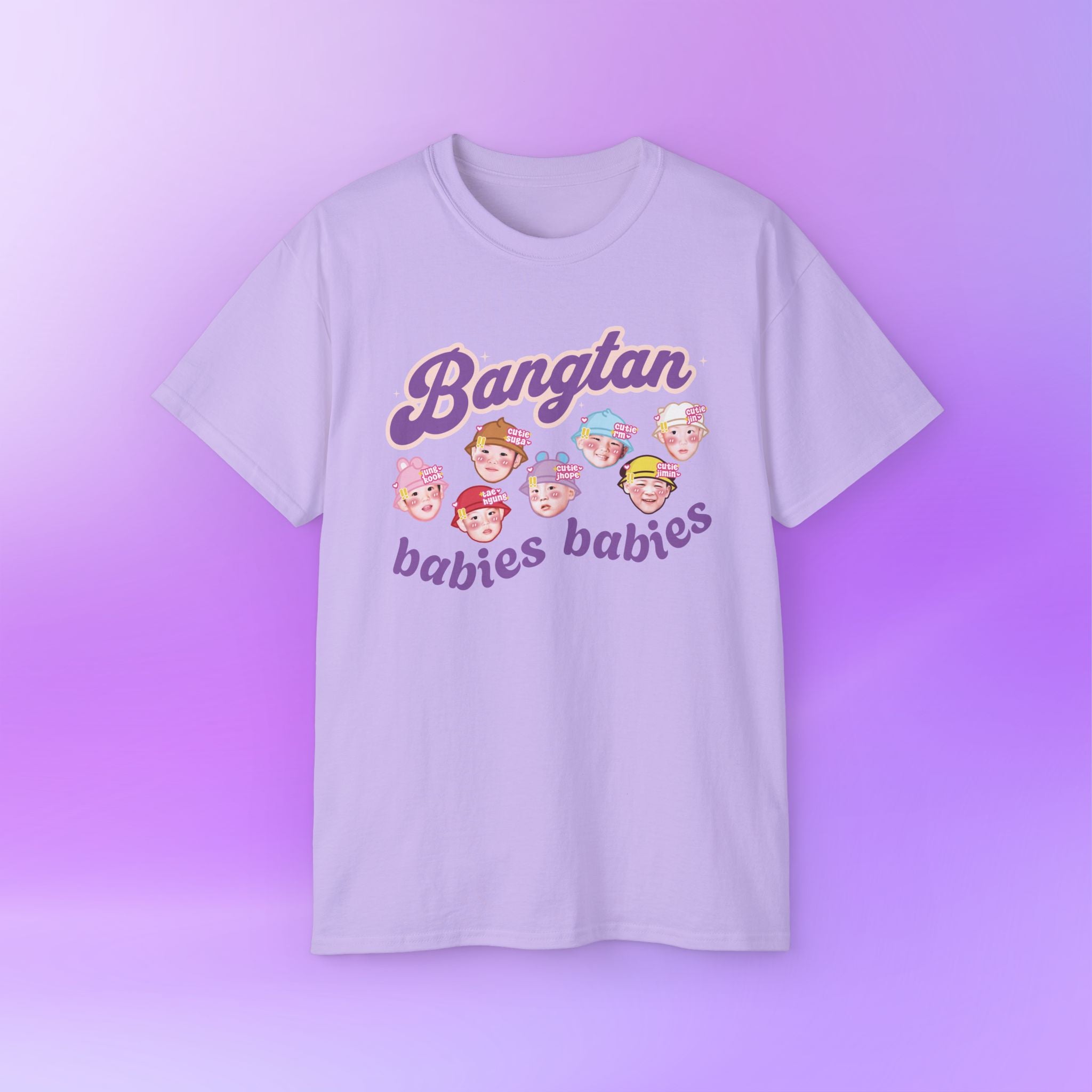 Bangtan Babies BTS Print | Unisex Graphic Cotton T-Shirt