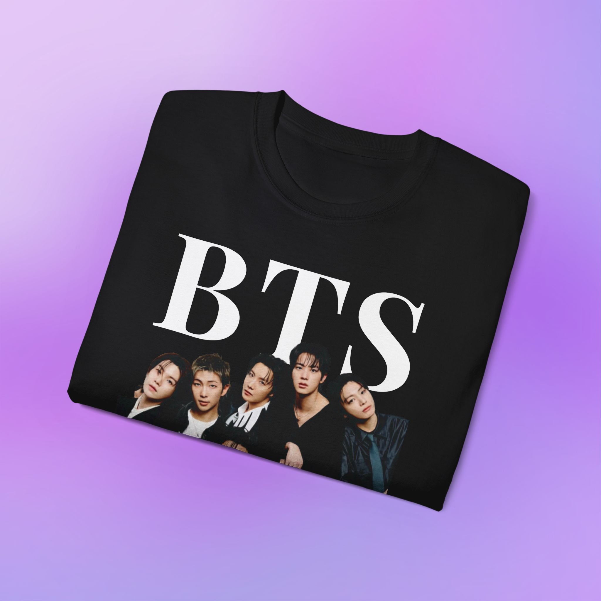 BTS Member Print Bangtan Sonyeondan | Unisex Cotton Shirt