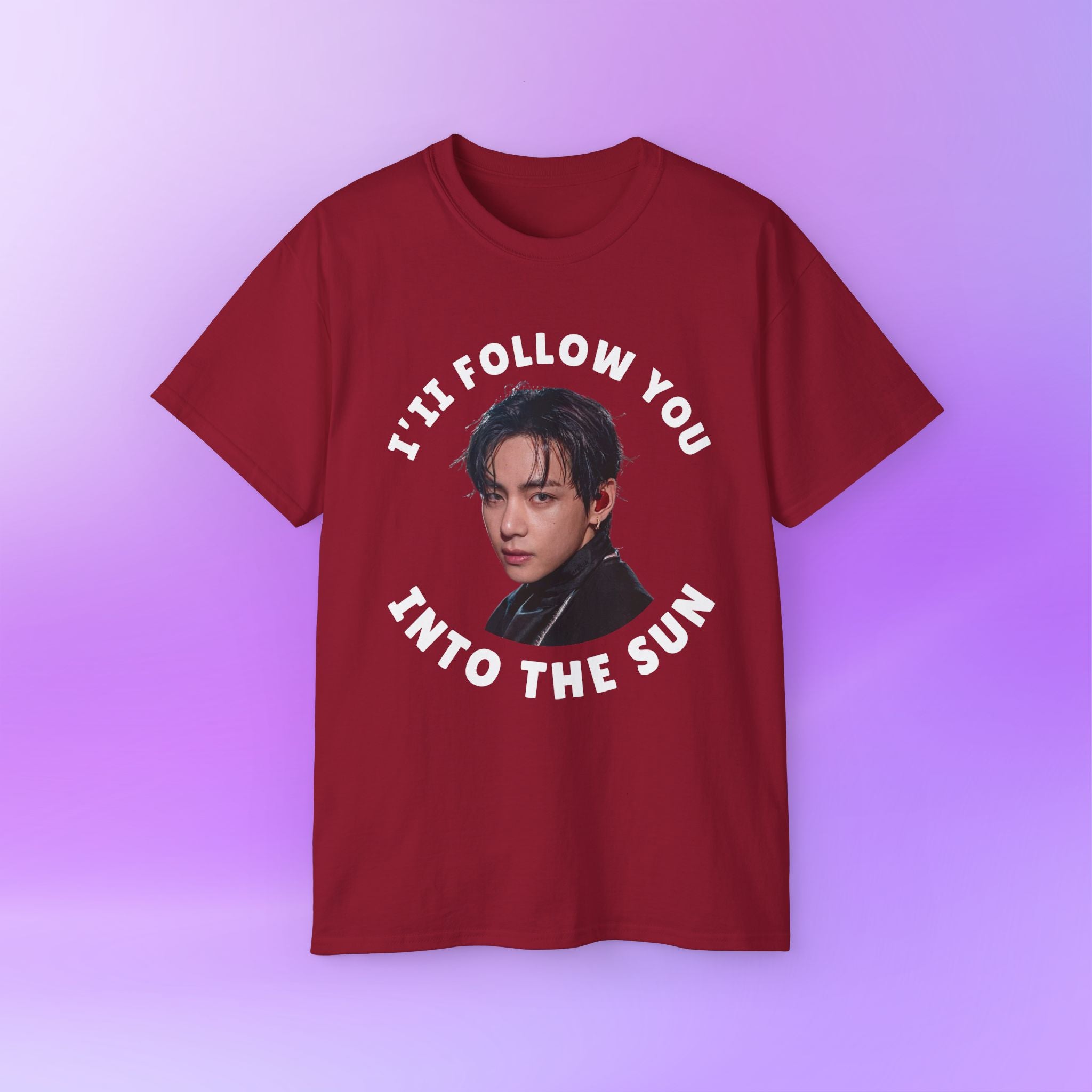 I'll Follow you into the Sun V Taeyung BTS Bangtan Sonyeondan | Unisex Cotton Shirt