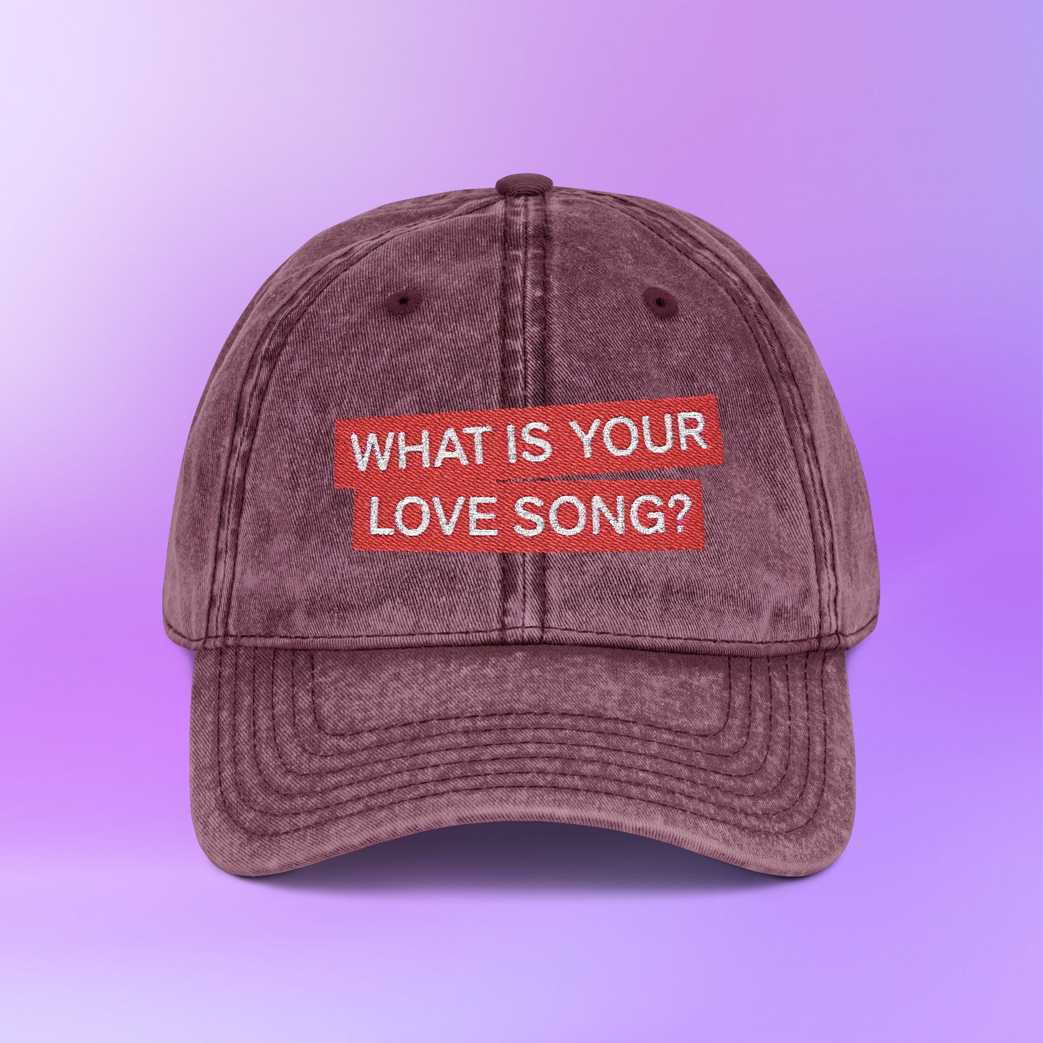 What is your Love songs? | Arirang BTS World Tour 2026 Embroidered Vintage Baseball Cap